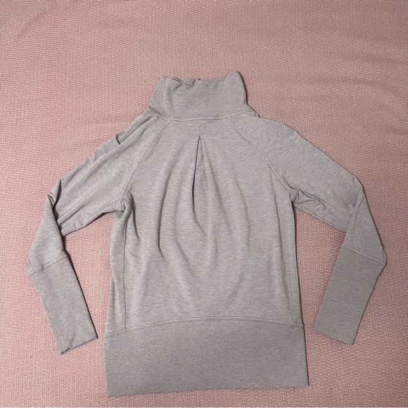 Lululemon High Lines Pullover Heathered Vintage Mauve size 6 - Picture 7 of 9